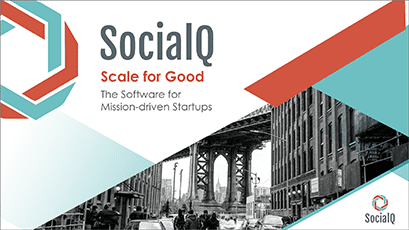 Socialq for good - the platform for mission-driven startups.
