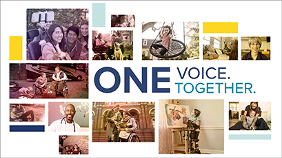 One voice, together.