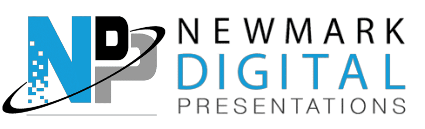 Newmark digital presentations logo.
