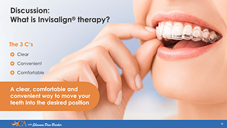 Discussion what is invisalign therapy?.