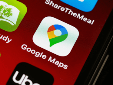 Google Maps icon on phone